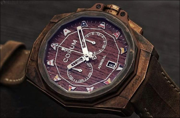Corum Admiral AC-One 45 Chronograph, a distinguished customer in brown and bronze