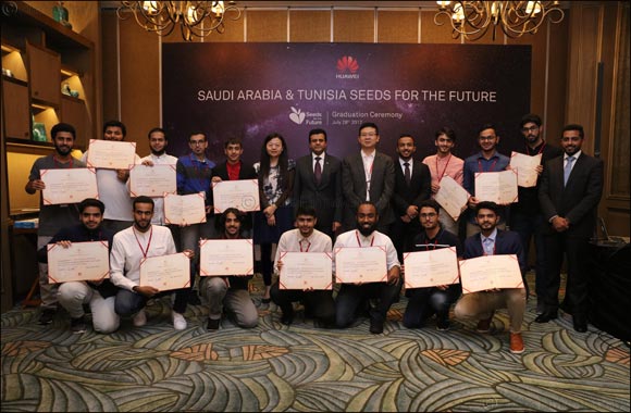 Top Saudi Students Complete Huawei's ICT Program in China