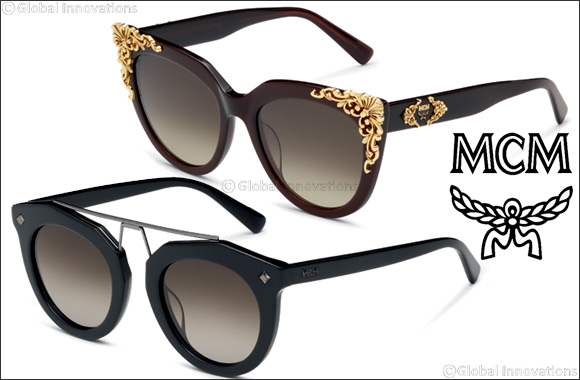 MCM eyewear - Bold shapes, exclusive detailing, & artisanal finishing.