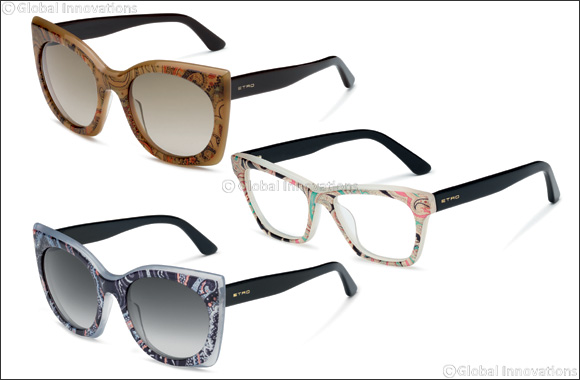 Etro eyewear - Paisley pattern, high-tech materials & timeless color