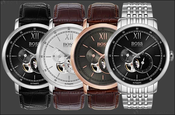 Tailored to lifestyles: BOSS Signature Timepiece Collection
