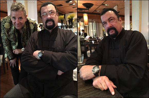 Seagal Shows Off the Stunning Jules Verne Instrument II from Louis Moinet.
