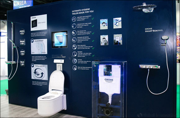 GROHE showcases its latest technologies at WETEX 2017