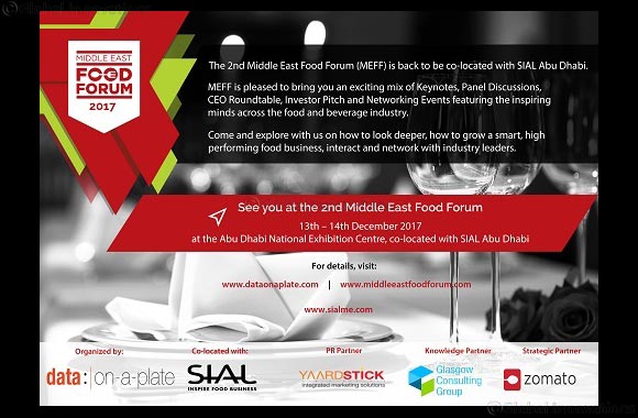 middle east food forum meff to host its 2nd edition co located food and beverage host