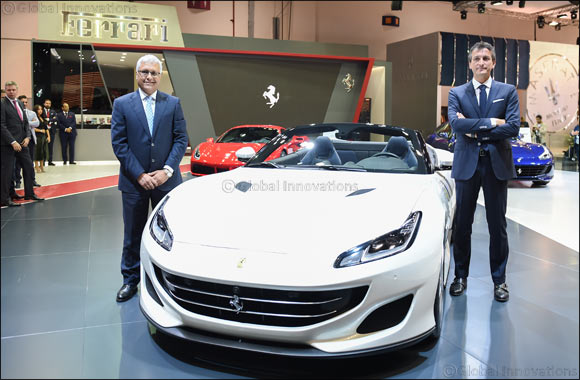 Ferrari and Al Tayer Motors launch Ferrari Portofino in the Middle East at Dubai International Motor Show