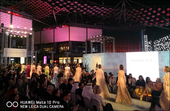 New Intelligent Huawei Phone Wows UAE's Most Stylish at Arab Fashion Week