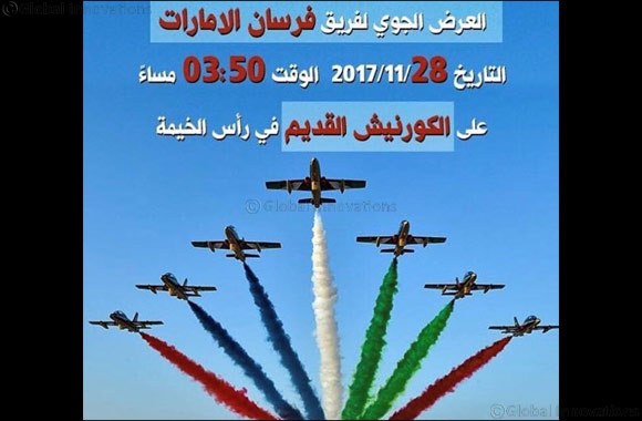 Al Fursan aerobatics team to put on a show above the Old Corniche in Ras Al Khaimah