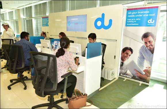 du Opens New Business Centre Facility at Jebel Ali Free Zone (Jafza)