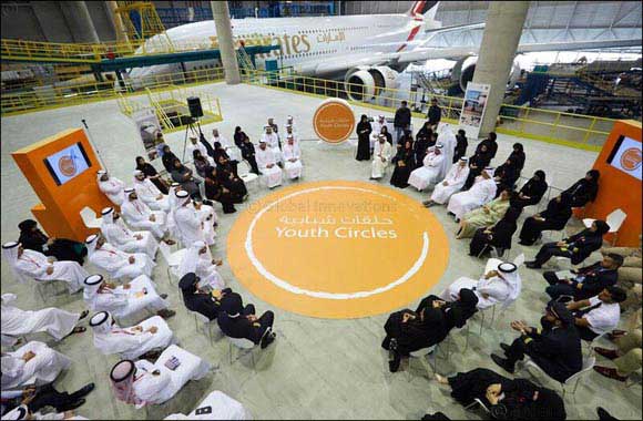 GCAA Hosts the first Aviation Youth Circle at Emirates Engineering Hanger