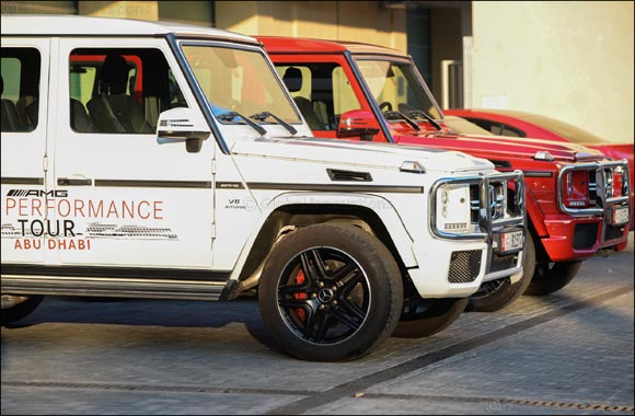 EMC celebrates 50 years of Mercedes-AMG with thrilling track day at Yas Marina Circuit