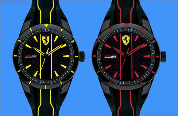 Scuderia Ferrari presents the latest RedRev Watch Collection