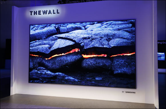 Samsung Unveils “The Wall,” the World's First Modular MicroLED 146-inch TV