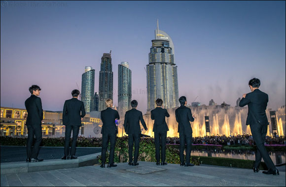 The Dubai Fountain Performs First-ever K-pop Song