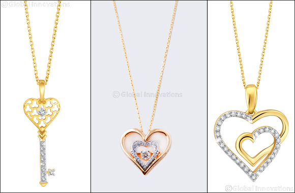 Pure Gold Jewellers Unveils Collection of Special Edition Diamond Pendants for Valentine's Day