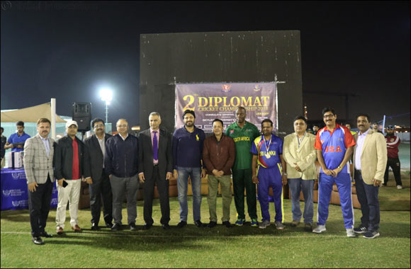 CG of India declared Champion at the 2nd Diplomat Cricket Cup by Skyline University College