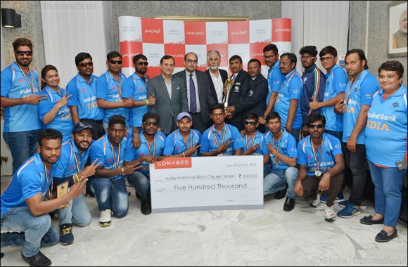 Conares lauds blind cricket tournament champions