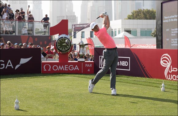 OMEGA Supports Breast Cancer Awareness at the OMEGA Dubai Desert Classic 2018