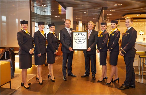 Lufthansa joins the aviation elite as Europe's only five-star airline in the Middle East