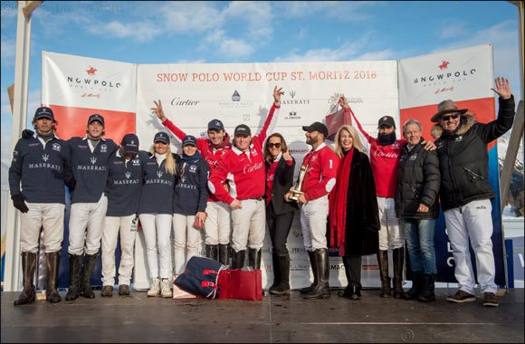 The Maserati Polo Tour 2018 kicks off at the legendary  “Snow Polo World Cup St. Moritz” in collaboration with La Martina