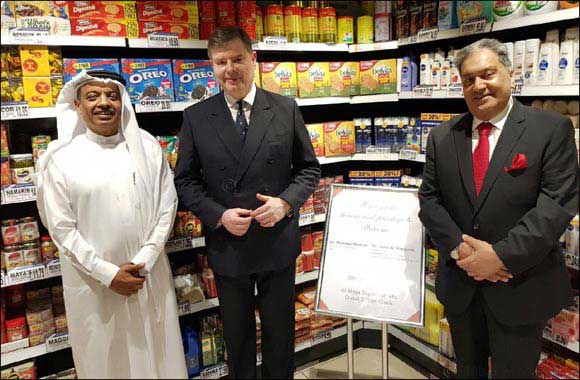 FIRST Scottish trade envoy visits Al Maya Supermarket in Dubai.