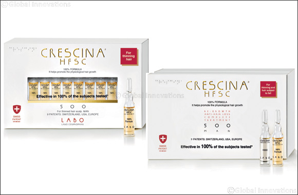 Combat Hair Loss and Re-grow Your Hair With Crescina HFSC 100% treatment Vials