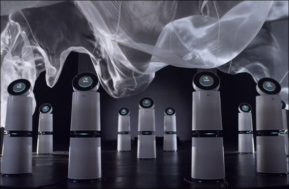 World-renowned Air Sculpture Artist Daniel Wurtzel collaborates with LG PuriCare™ air purifier