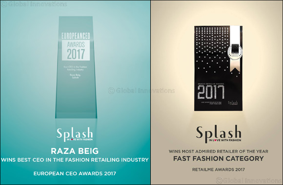 Splash receives 2 awards