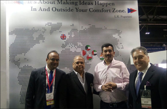 Celebrity Master Chef Mr Sanjeev Kapoor visits Al Maya booth at Gulfood 2018