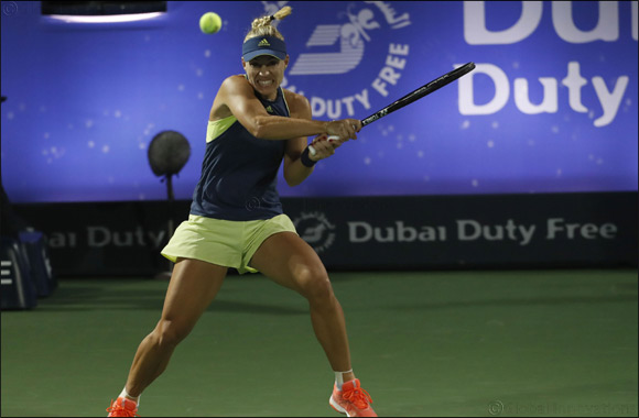 Kerber Continues Her Winning Ways at Dubai Duty Free Tennis Championships