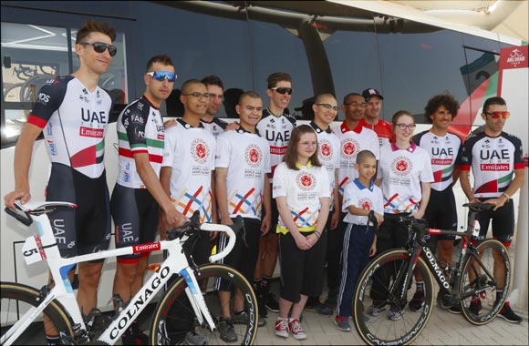 Kristoff Gets Top 10 Finish After Meeting Fans Ahead of Stage Two on Abu Dhabi Tour