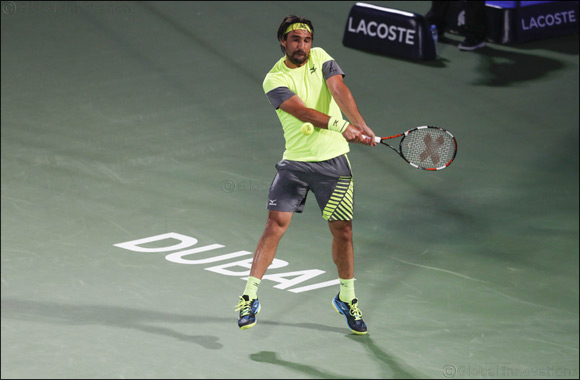 Marcos Baghdatis Makes a Winning Start at Dubai Duty Free Tennis Championships