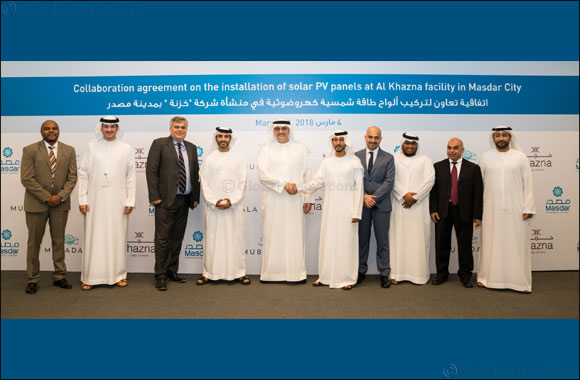 Masdar to Install Rooftop Solar PV Systems at Khazna's Masdar City Facility