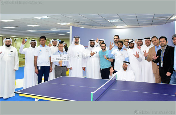 Emirates Post organizes various sports activities as part of the third edition of the UAE National Sports Day