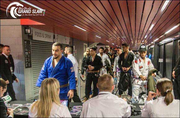 UAE Jiu-jitsu Federation® Conducted the Official Weigh-ins of Abu Dhabi Grand Slam® in London at the Copper Box Arena