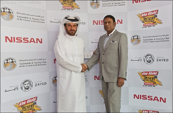 Nissan powers Abu Dhabi Desert Challenge for 15th year