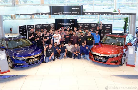 Al-Futtaim Honda hosts members of Honda UAE Club to celebrate launch of all-new Accord