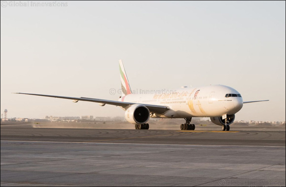 Emirates deploys special ‘Year of Zayed' aircraft to mark first international flight at new Muscat International Airport terminal