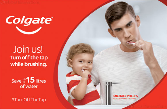 Colgate and Michael Phelps' ‘Save Water' Campaign makes waves and encourages UAE Residents to Turn off the Tap