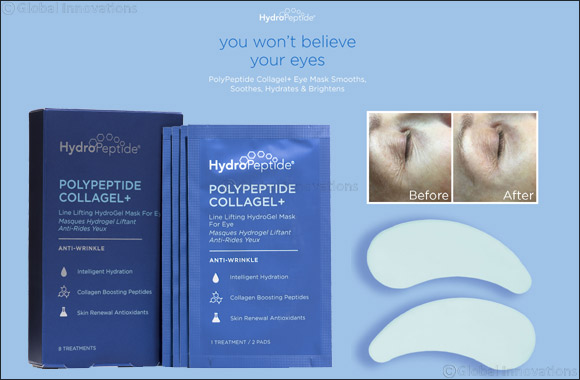 HydroPeptide Launches PolyPeptide Collagel+ Eye Mask in UAE
