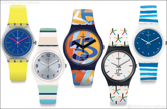 Swatch Introduces Its Latest  Spring-summer 2018 Collection