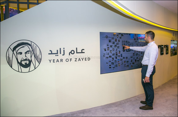 The Department of Culture and Tourism – Abu Dhabi Displays A Spectacular Tribute to Sheikh Zayed with the “Zayed Wall”, at Arabian Travel Market 2018