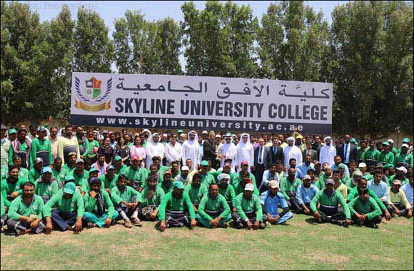 Skyline and University City of Sharjah Celebrated Labour Day with Labourers