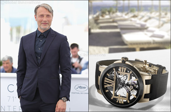 Mads Mikkelsen Spotted on Red Carpet at Cannes Wearing Ulysse Nardin Masterpiece