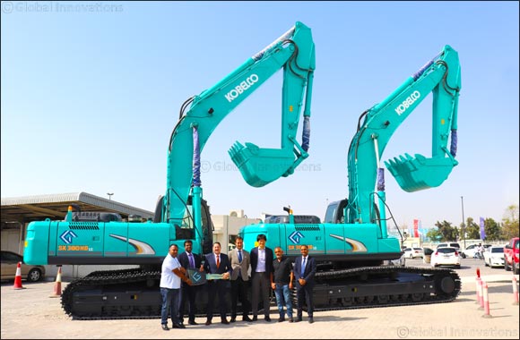 Saeed Mohammed Al Ghandi and Sons (SMAG) Finalizes Deal With Utmost Gulf General Transport for the Sale of Kobelco Excavators