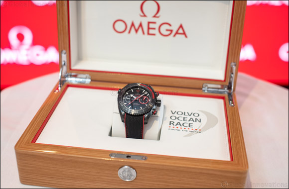 OMEGA goes onshore in Newport to unveil the Volvo Ocean Race winner's watch