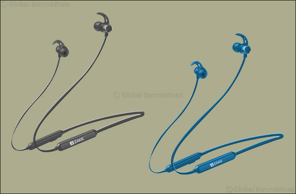 For fitness enthusiasts, ZAKK unveils Flex wireless sports headphone