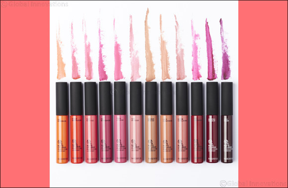 Enjoy vibrant and soft lips this summer with The Body Shop's Matte Lip Liquid