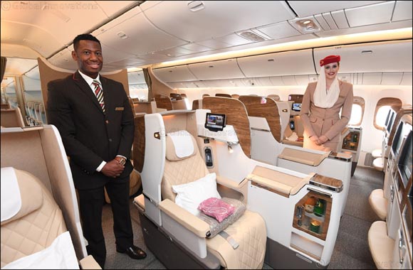 Emirates celebrates inaugural flight to London Stansted