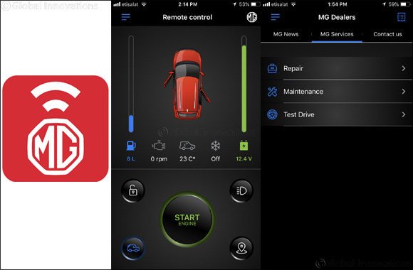 MG Motor launches iLink for the Middle East market