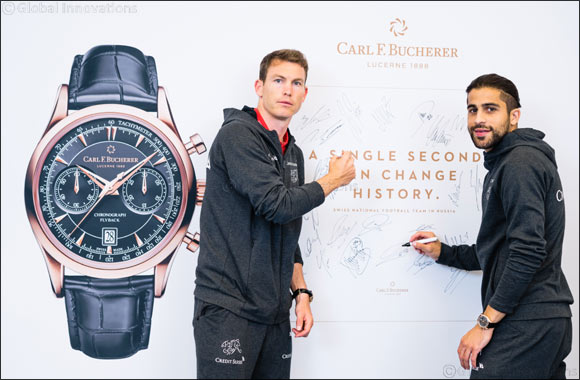 Great Moments Manero Flyback accompanies Swiss National Soccer Team To Russia